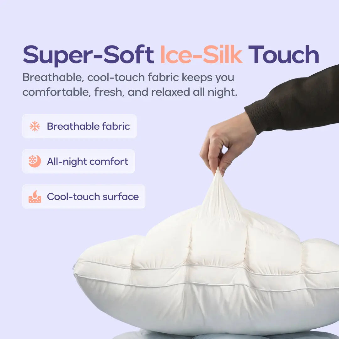 Mellow Puff Pillow for Better Sleep - Image 2
